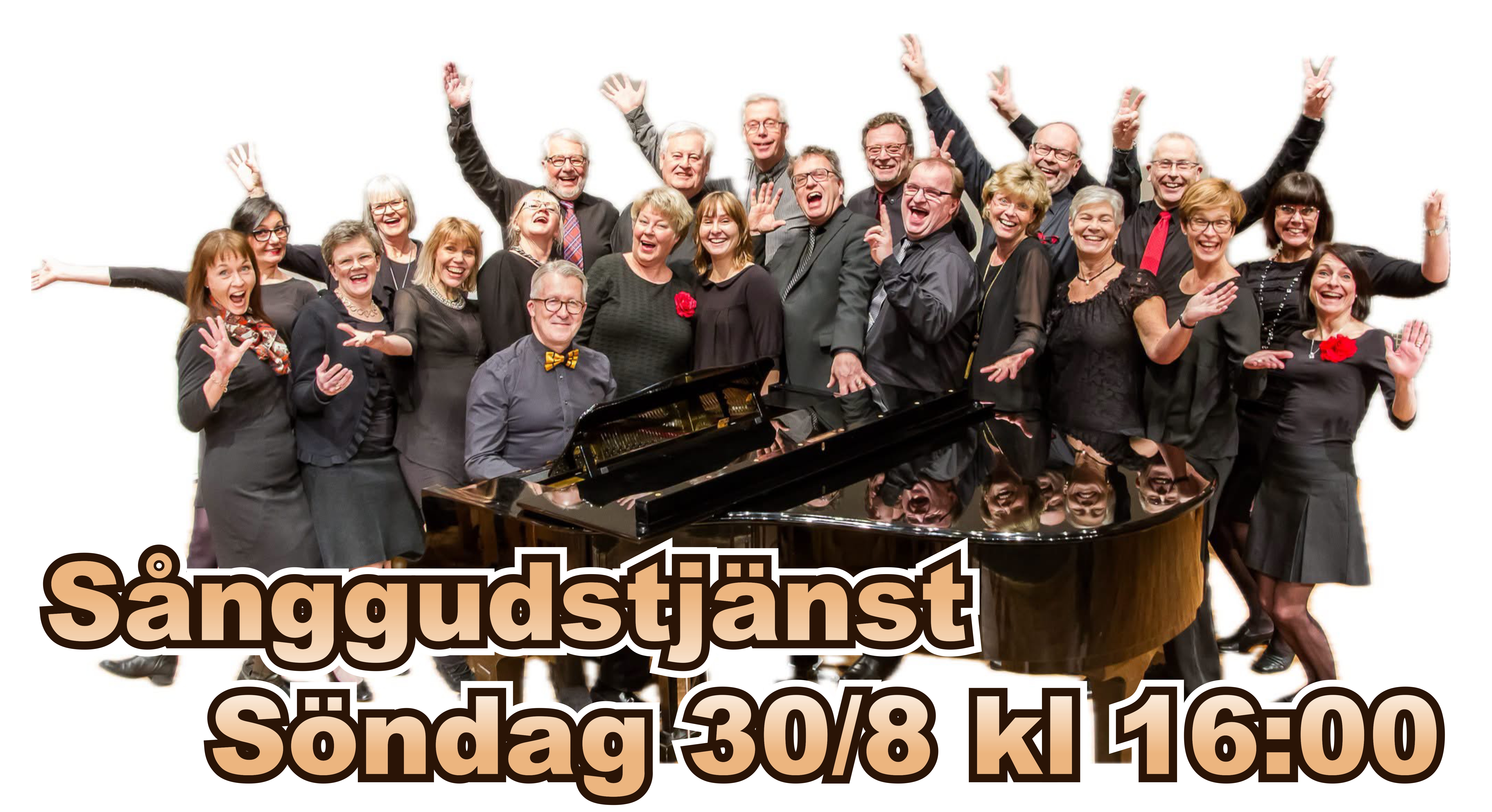 Sånggudstjänst 30 augusti  (Klicka för mer info)